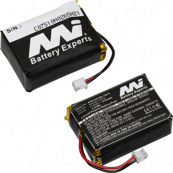 MI Battery Experts ATB-SAC00-12615